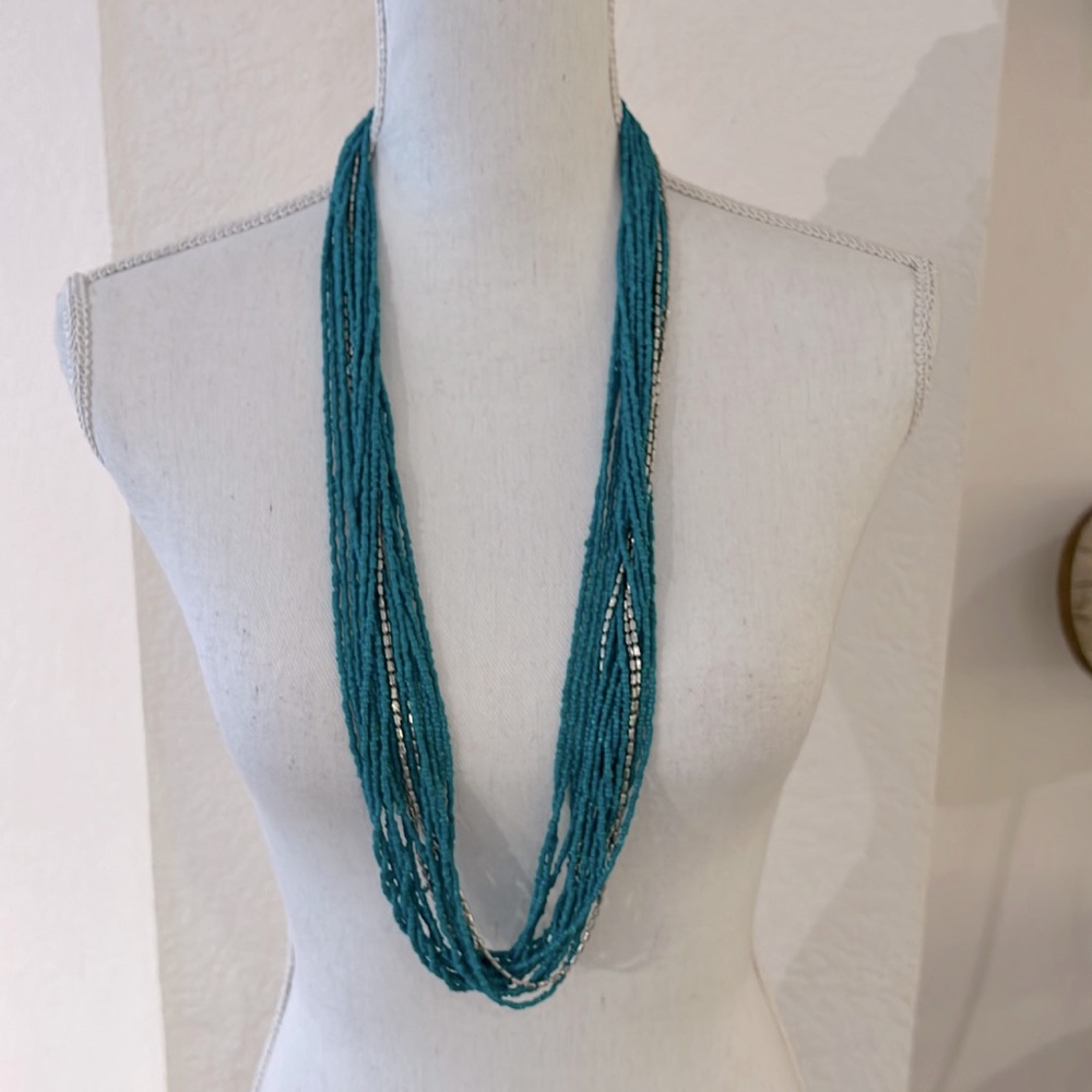 Multi Strand Beaded Necklace